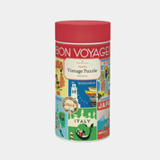 Vintage Puzzle- Travel