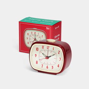 Retro Alarm Clock- Red