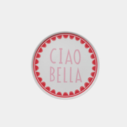 Pink & Red Ciao Bella Plate
