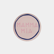 Pink Mamma Mia Plate