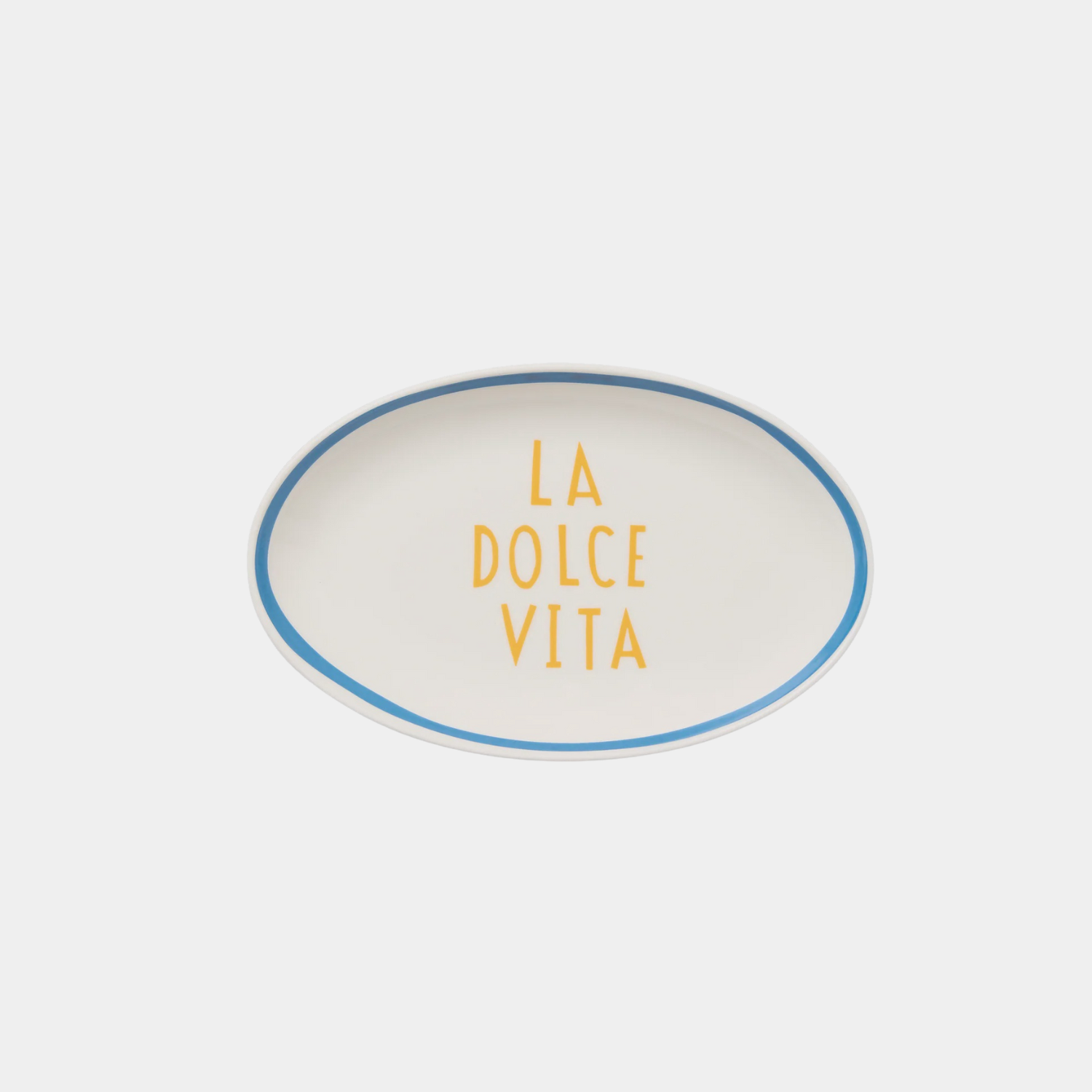 Small Oval Tray La Dolce Vita
