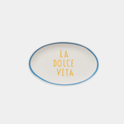 Small Oval Tray La Dolce Vita