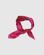 Mini Arum Fuchsia Scarf