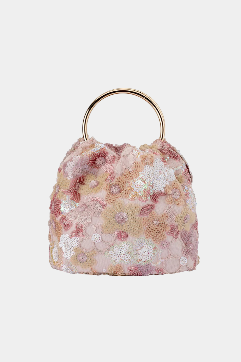 Alfie Floral Sequin Bag - Blush - Presence Hamilton