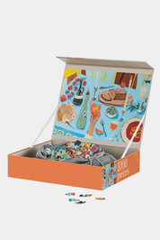 1000 Piece Puzzle-Feast On the Sunlit Terrace - Presence Hamilton