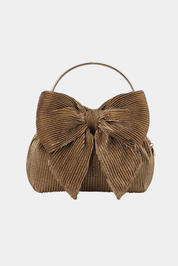 Elise Pleated Top Handle - Bronze - Presence Hamilton