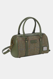 The Medium Duffel-Chestnut Herringbone