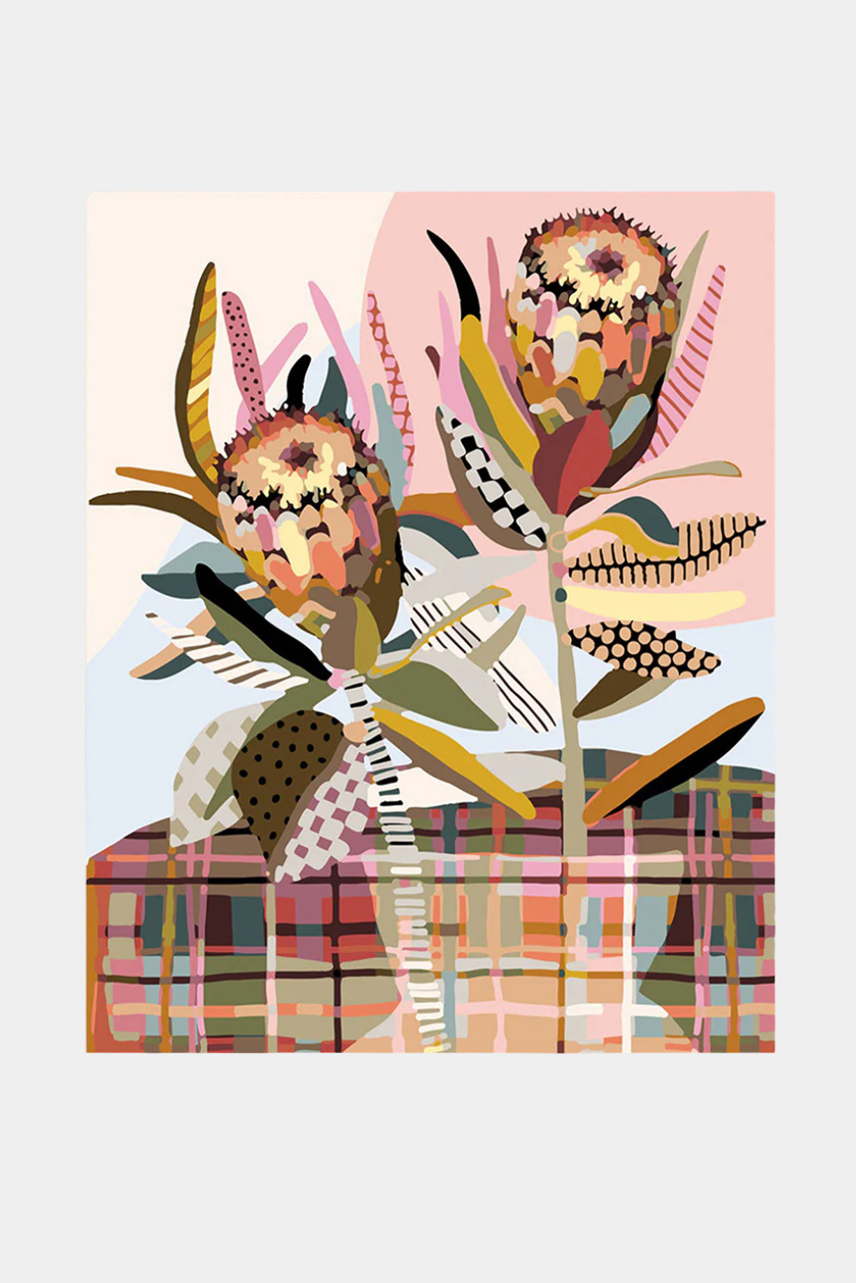 Paint by Numbers - Two Proteas - Presence Hamilton