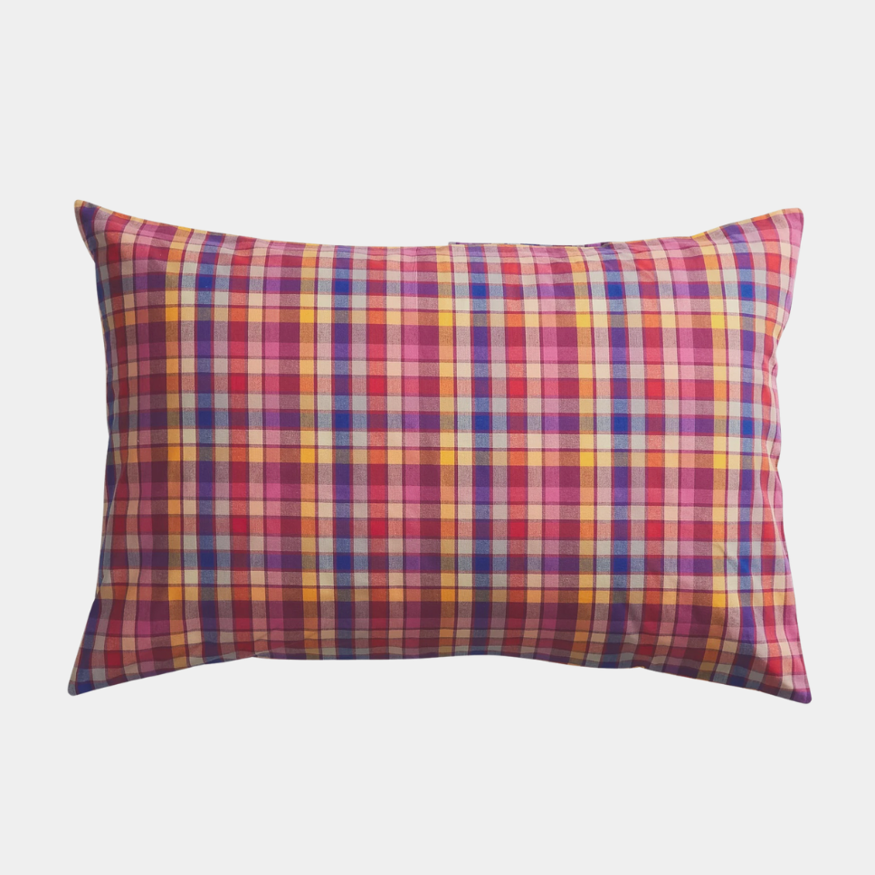 Stela Cotton Standard Pillowcase - Pansy - Presence Hamilton