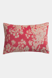 Hazel Velvet Standard Pillowcase- Vermillion - Presence Hamilton