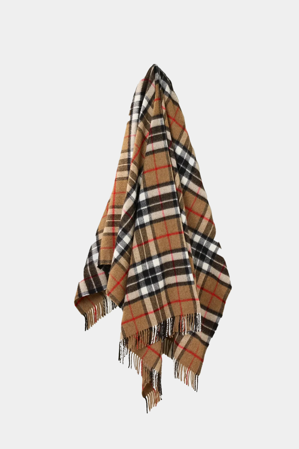 Bronte Tartan Throw- Camel Thompson - Presence Hamilton