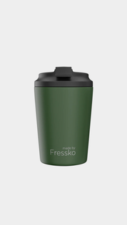 Ceramic Bino Cup 8oz-Khaki - Presence Hamilton