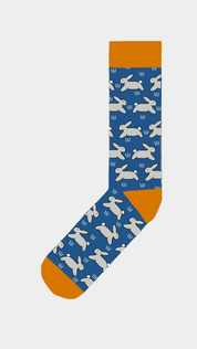 Red Tractor Socks- Rabbits