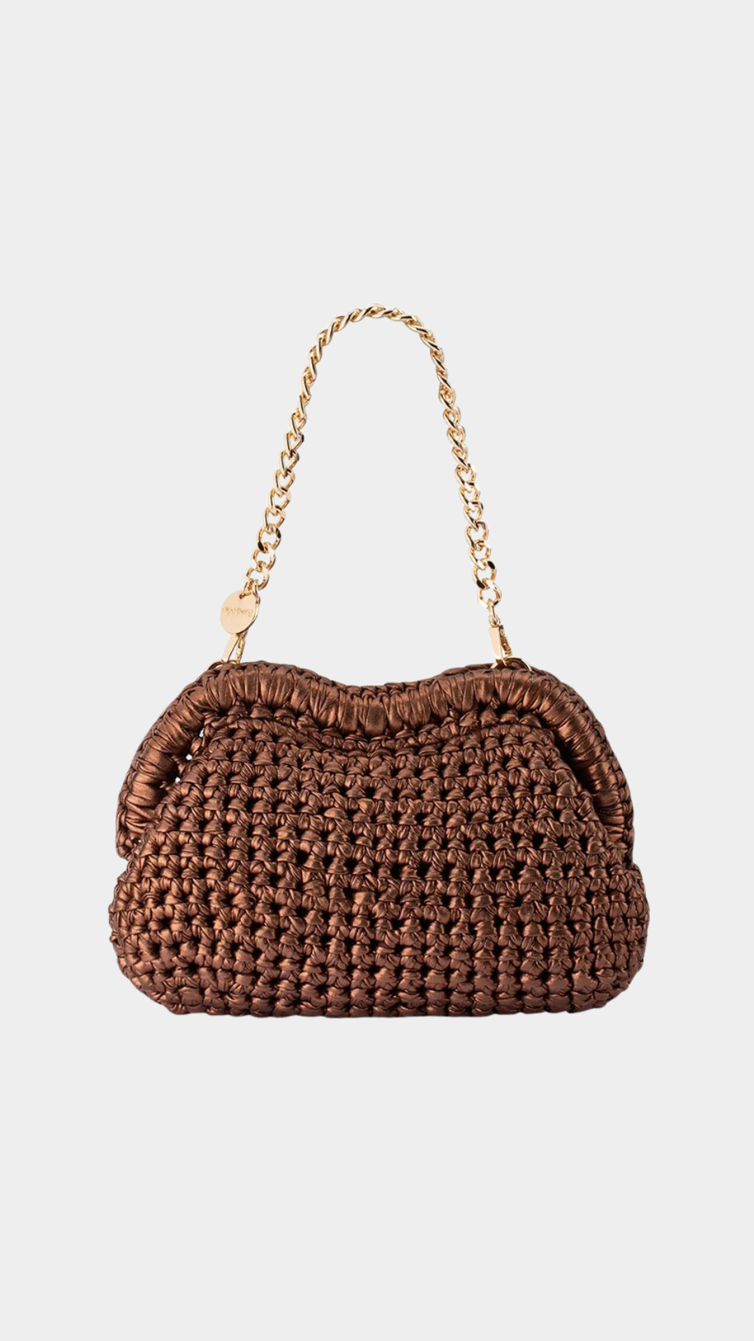 Taylor Crochet Clutch -Bronze - Presence Hamilton