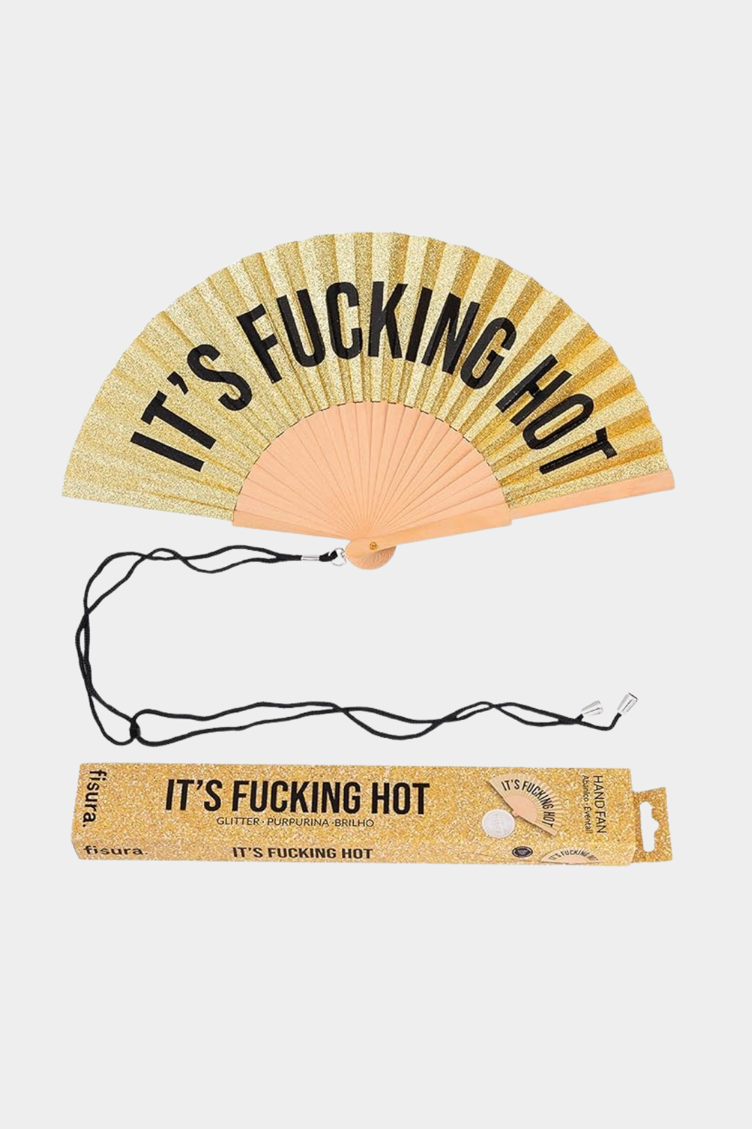 Gift Box - Gold Glitter "It's F*cking Hot" - Presence Hamilton