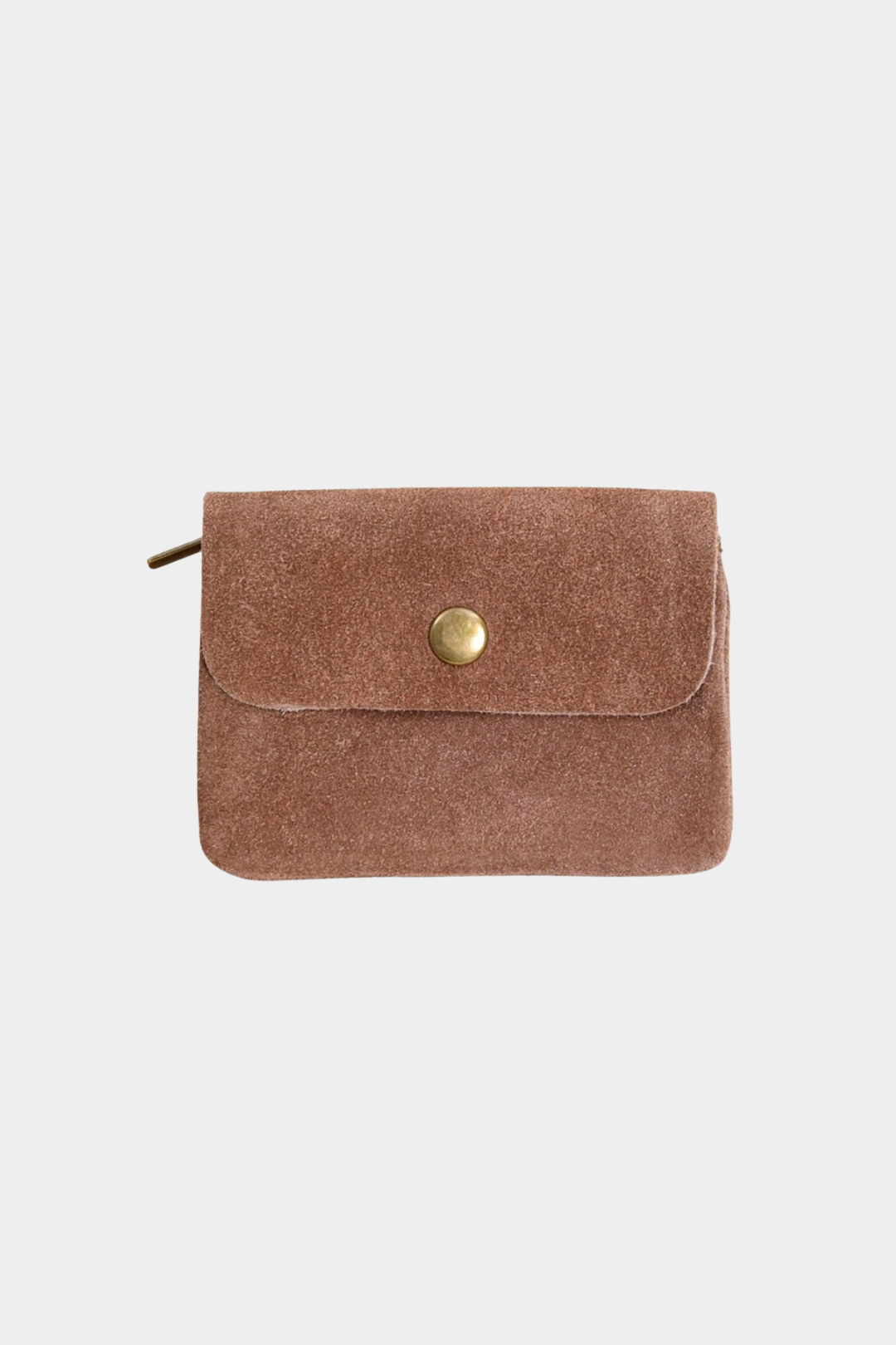 MAISON FANLI - Coin Purse - Suede Taupe - Presence Hamilton