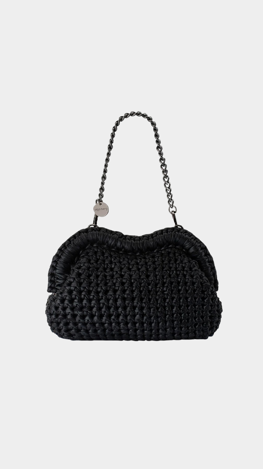 Taylor Crochet Clutch - Black - Presence Hamilton