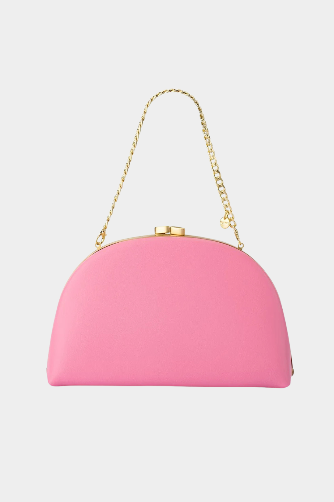 Celeste Curved Clutch- Pink - Presence Hamilton