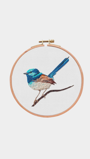 Stitched Up Kits - Blue Wren