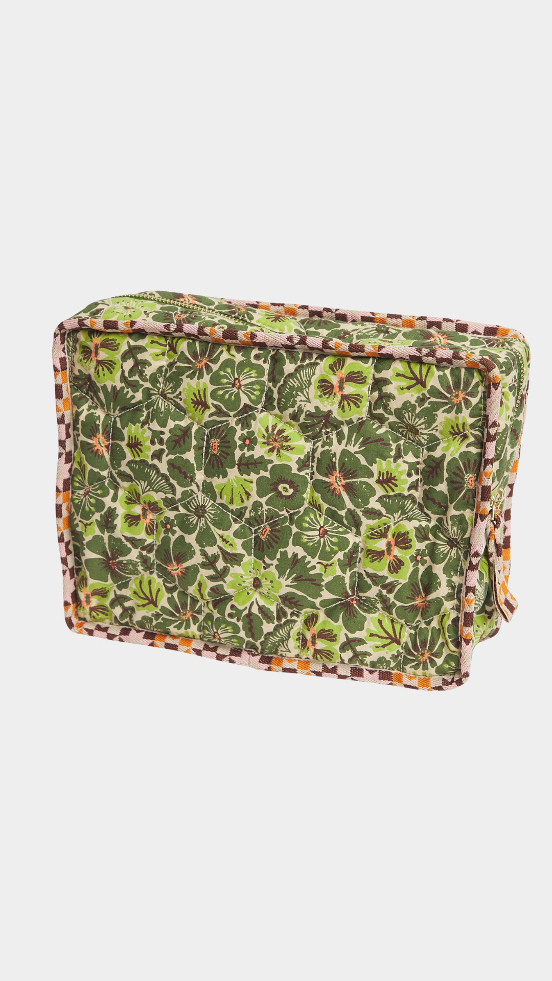 Magnolia Vanity Bag - Cactus Green