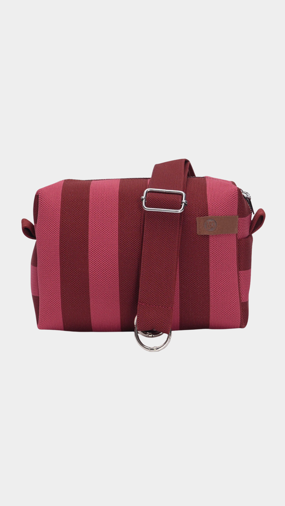 Megan Crossbody Bag 19- Choc & Mulberry