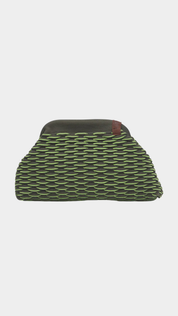 Emma Bag- 96 Woven Lime Green & Khaki