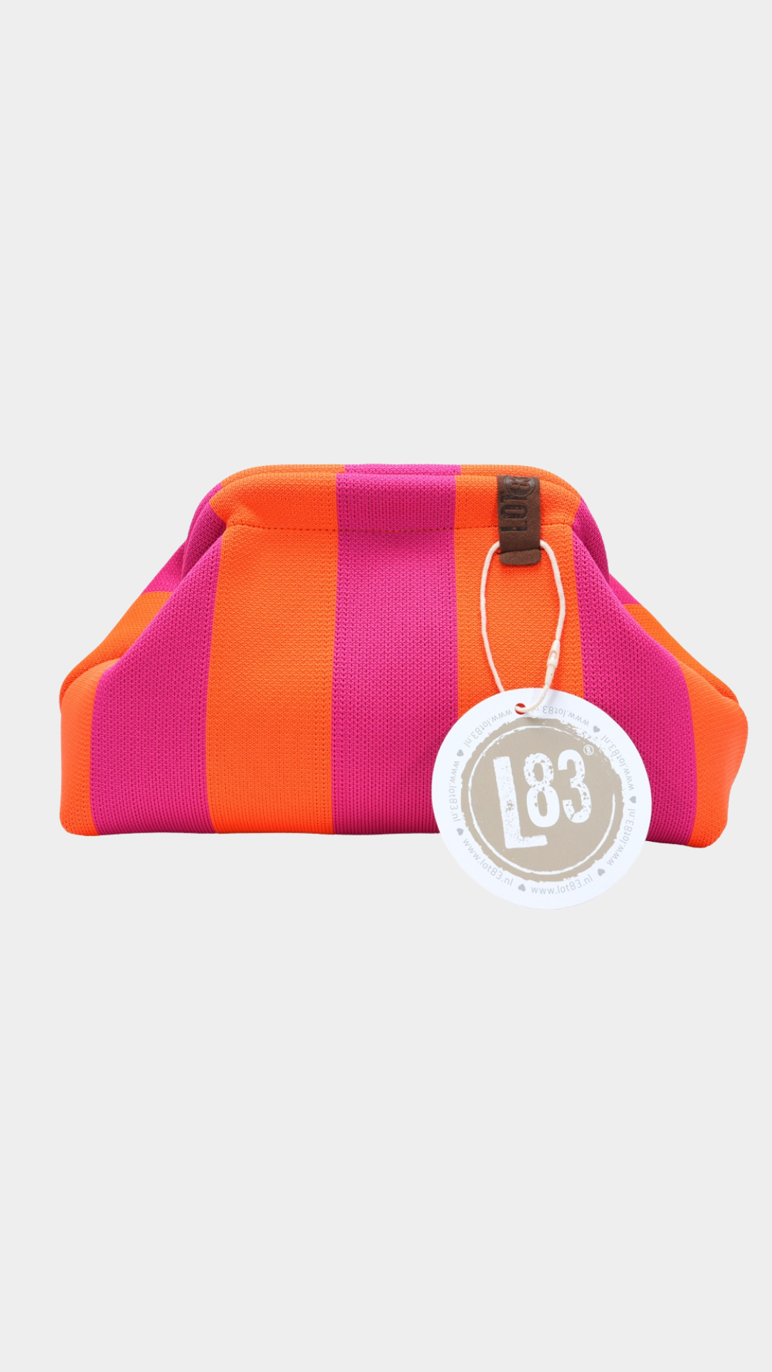 Emma Bag -09 Orange & Lolly Pink