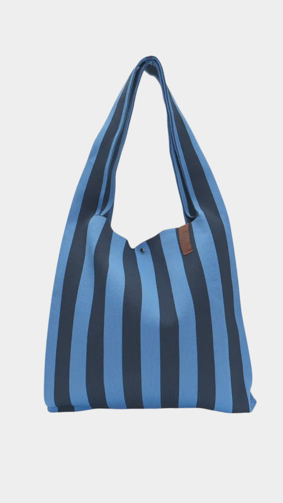Lois Shopper 62- Navy & Sky Blue