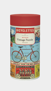 Vintage Puzzle- Bicycles