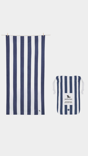 Quick Dry Beach Towel -Whitsunday Blue