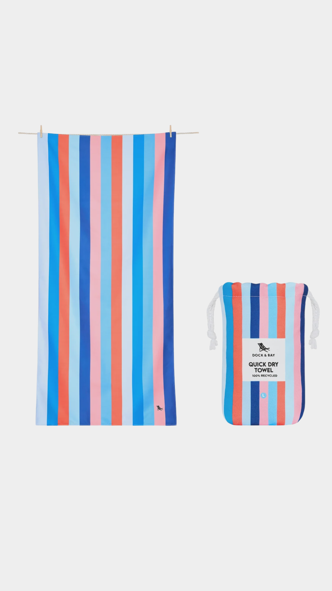 Quick Dry Beach Towel -Ocean Pavilion
