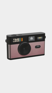 Timelens Digital Camera- Pop Edition 80s Pink Gold