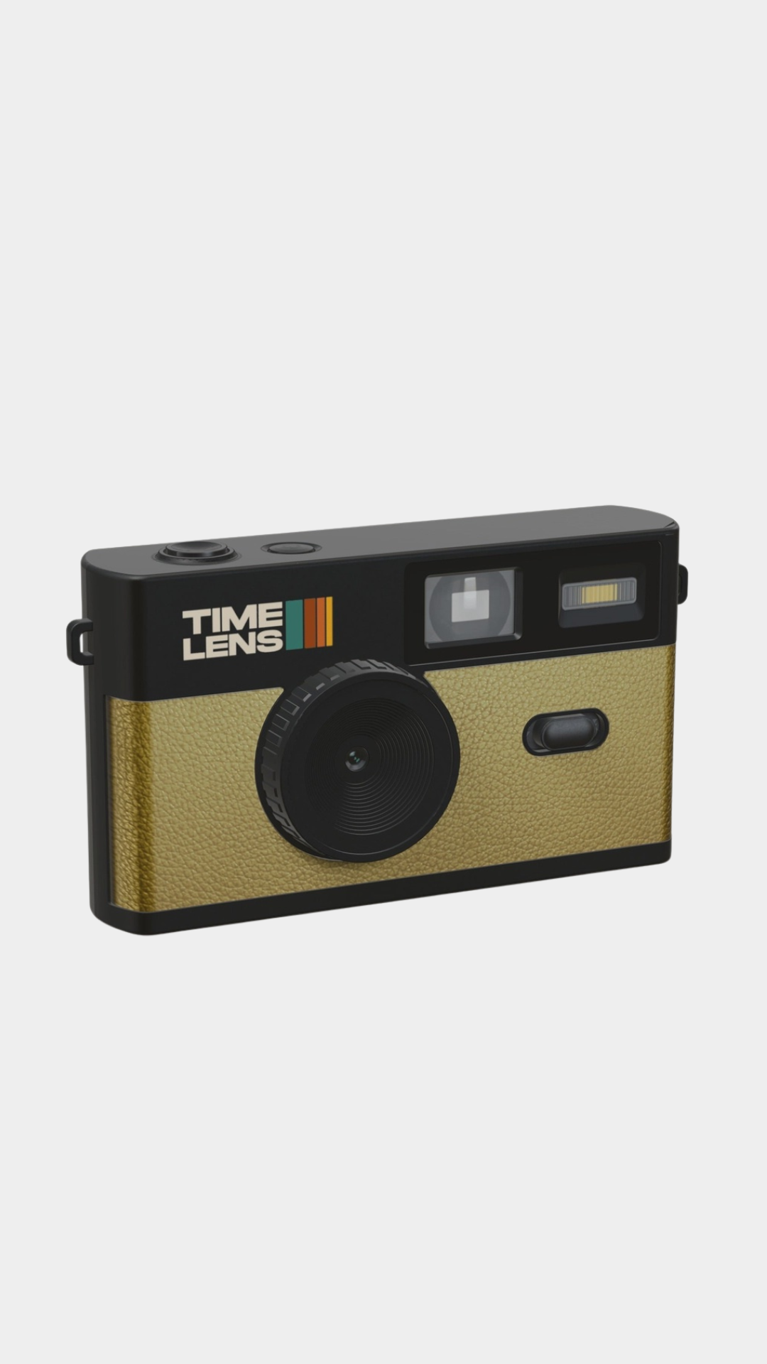 Timelens Digital Camera- Pop Edition 80's Gold