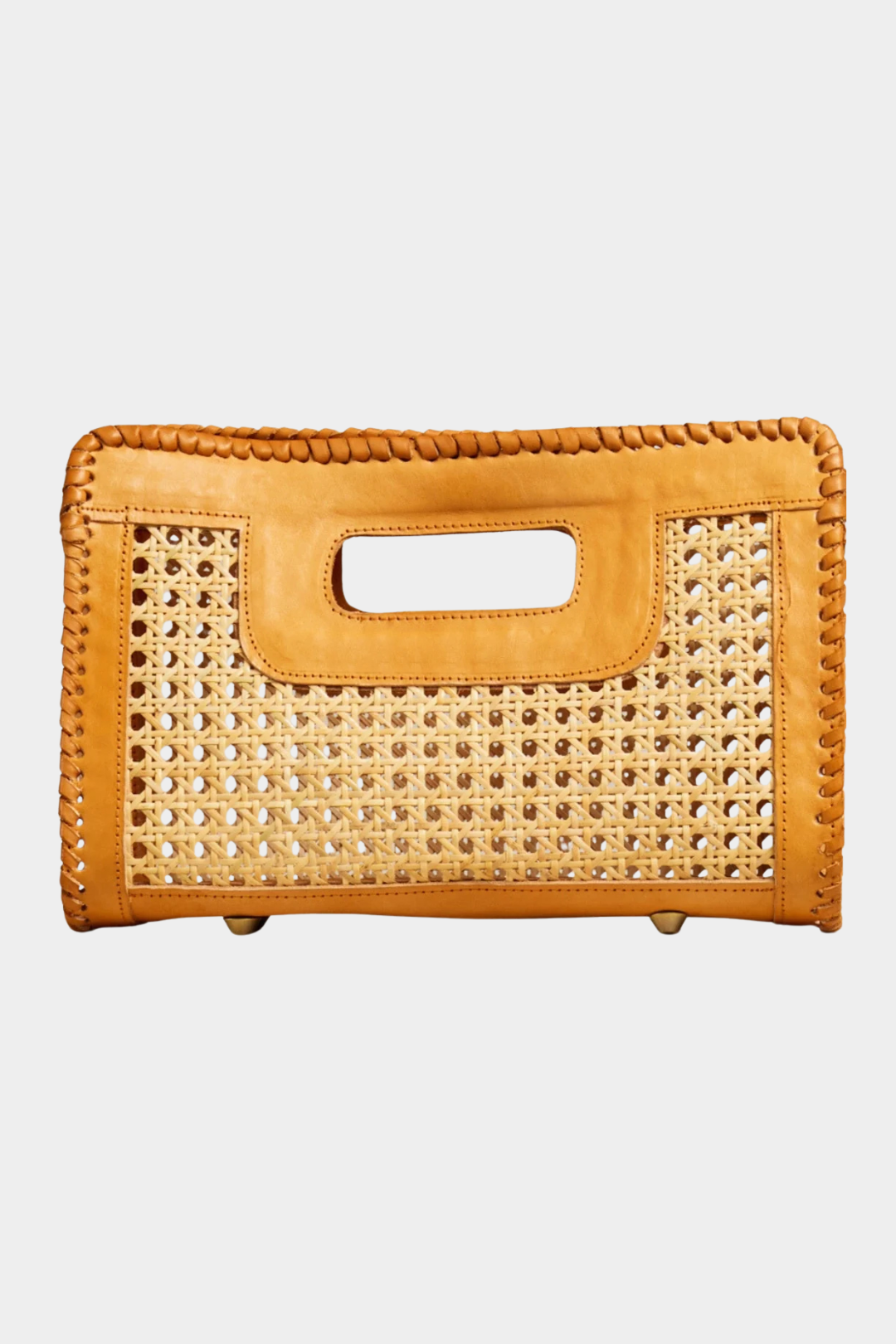 Stitch Edge Tote - Tan - Large - Presence Hamilton