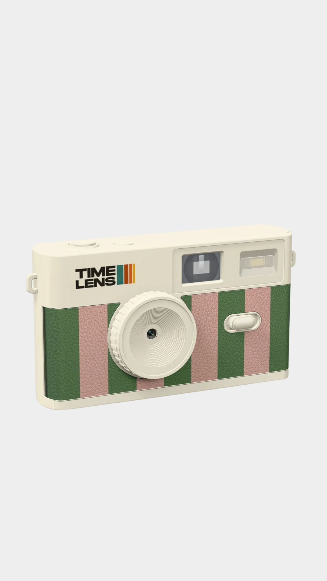 Timelens Digital Camera- Cream Rosemary Stripe