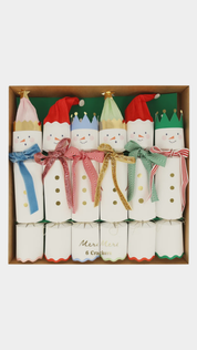 Snowman Xmas Crackers- set 6