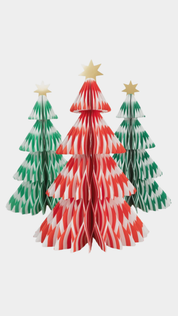 Stripe 3D Paper Trees