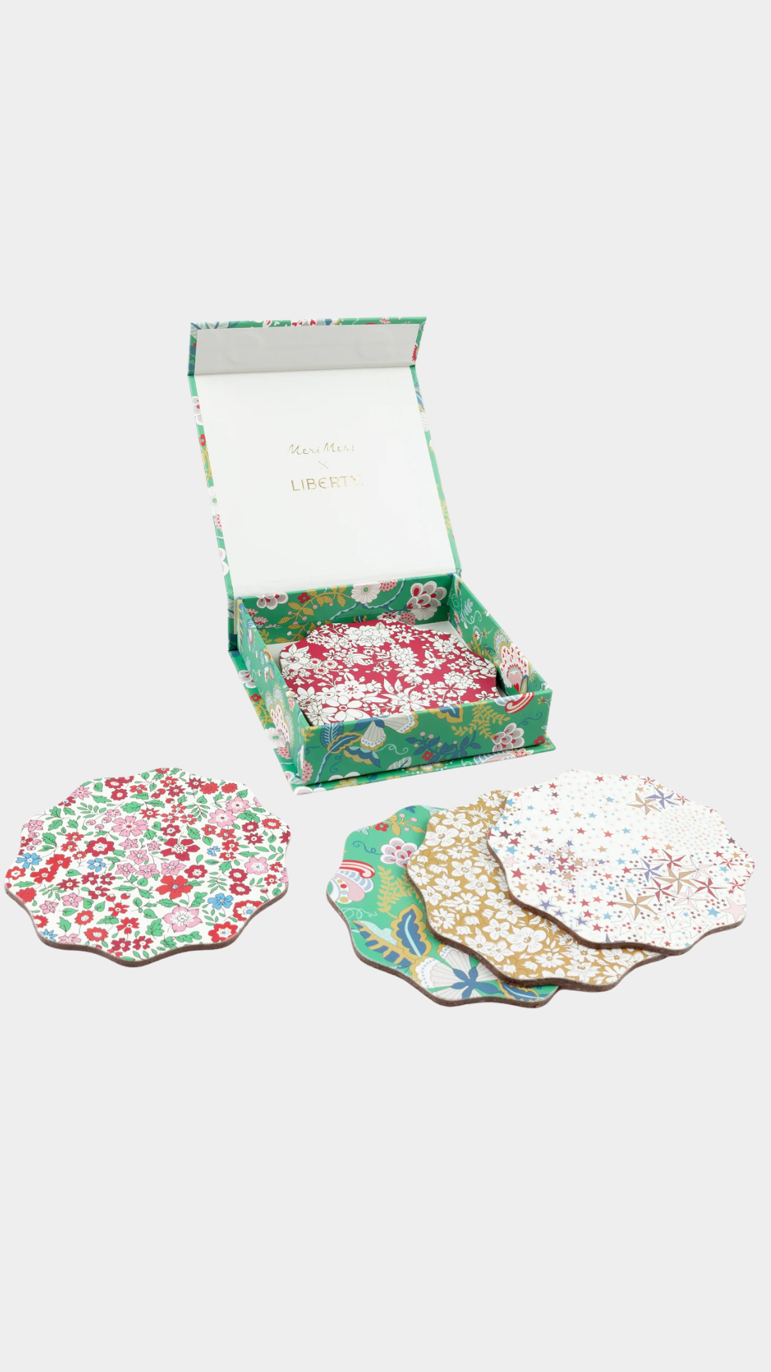 Liberty Coasters- Winter - Set of 6 assorted