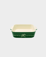 Green Bow Baking Dish