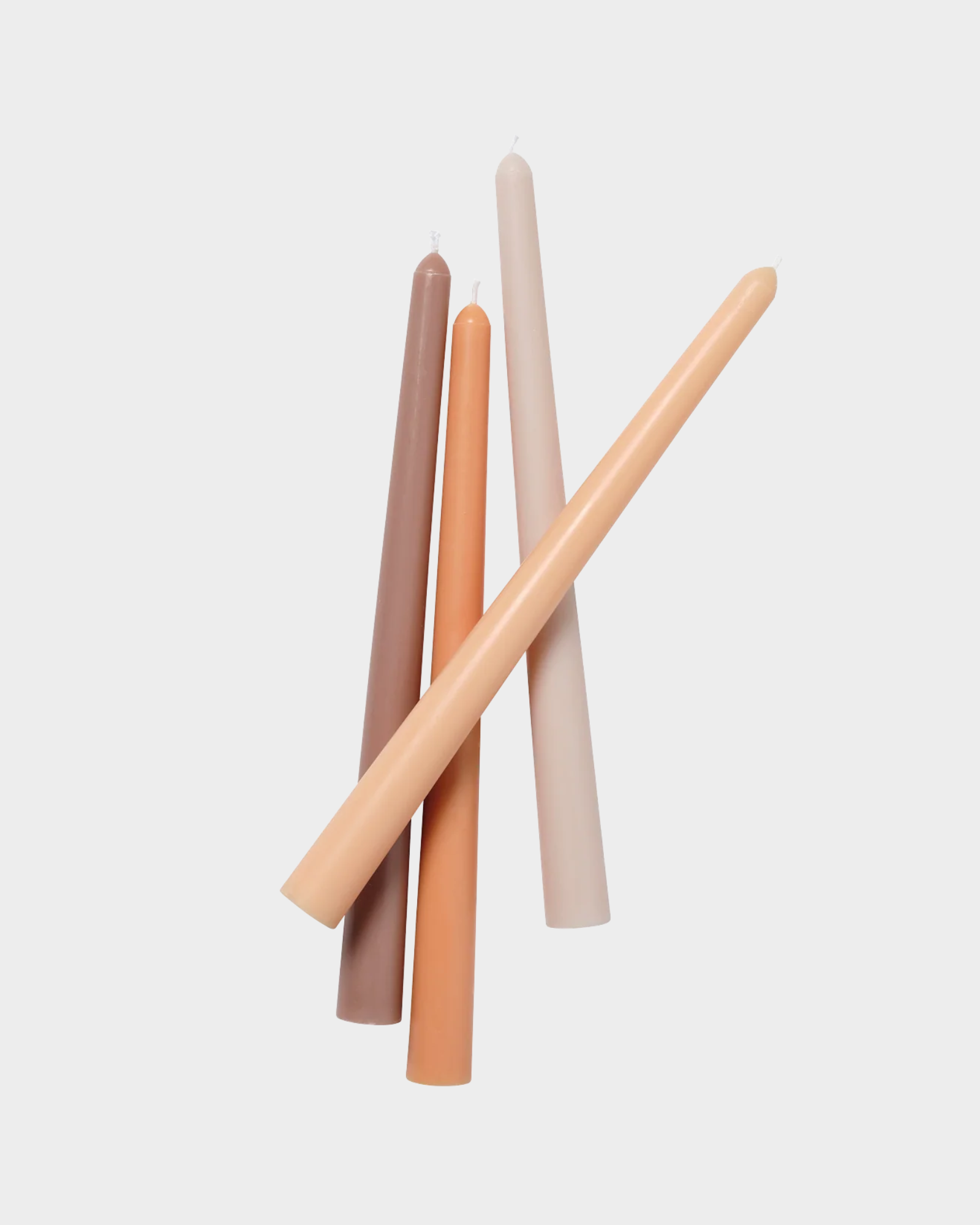 Neutral Taper Candle Set