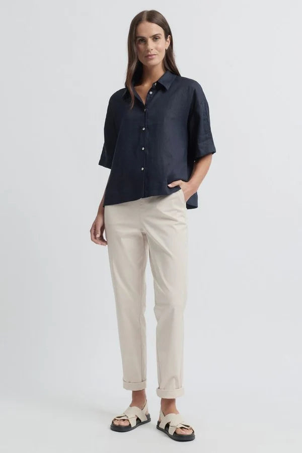 Tirari Essence Shirt- Navy