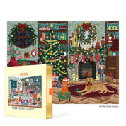 WerkShoppe 1000 Pc Puzzle - Gold Foil Festive Family Room
