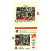 WerkShoppe 1000 Pc Puzzle - Gold Foil Festive Family Room