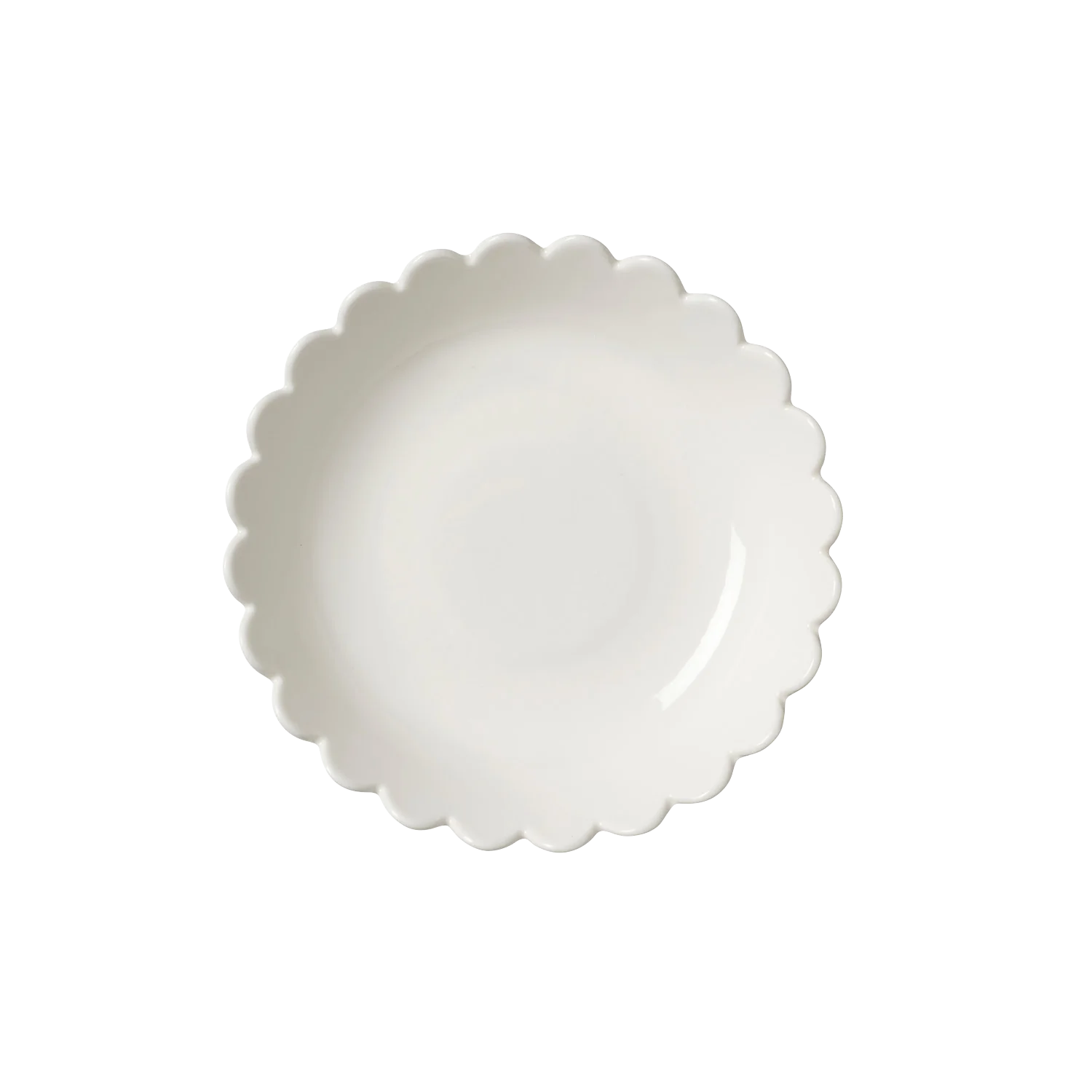 Scallop Bowls White- set of 4