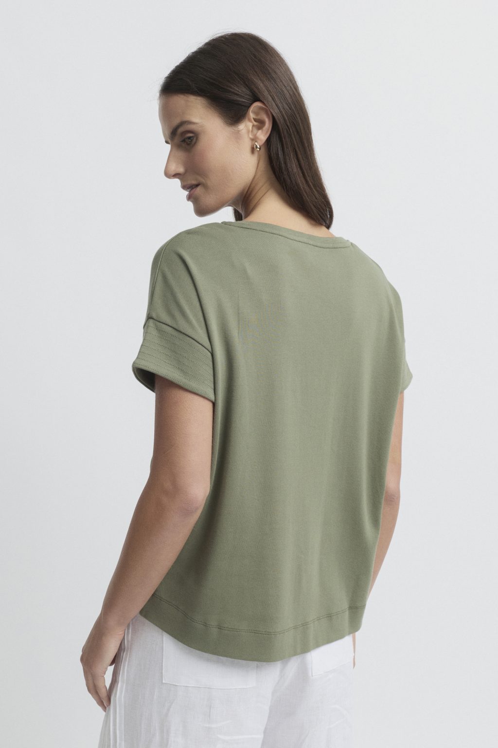 Solitude Tee- Moss