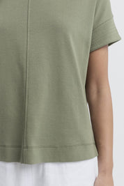 Solitude Tee- Moss
