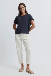 Solitude Tee- Navy