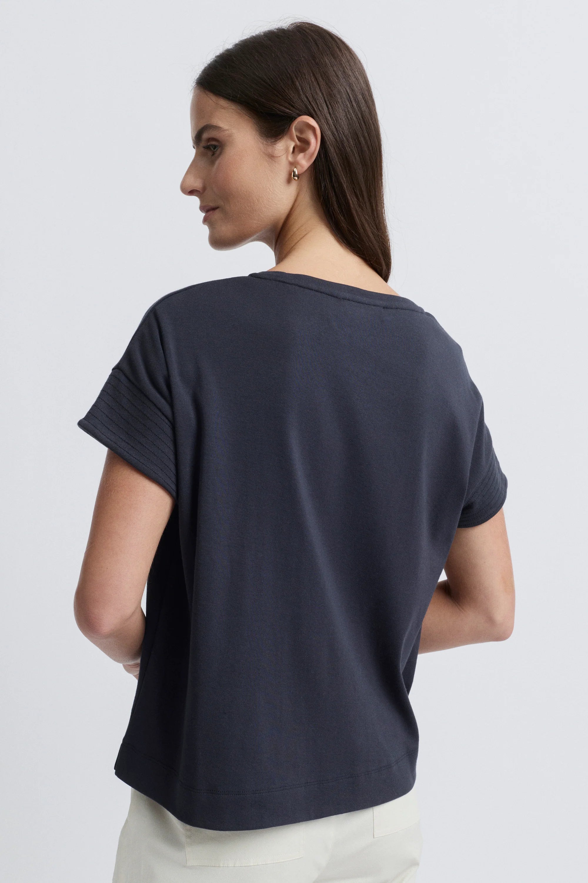 Solitude Tee- Navy