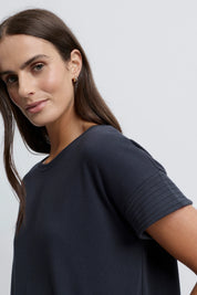 Solitude Tee- Navy
