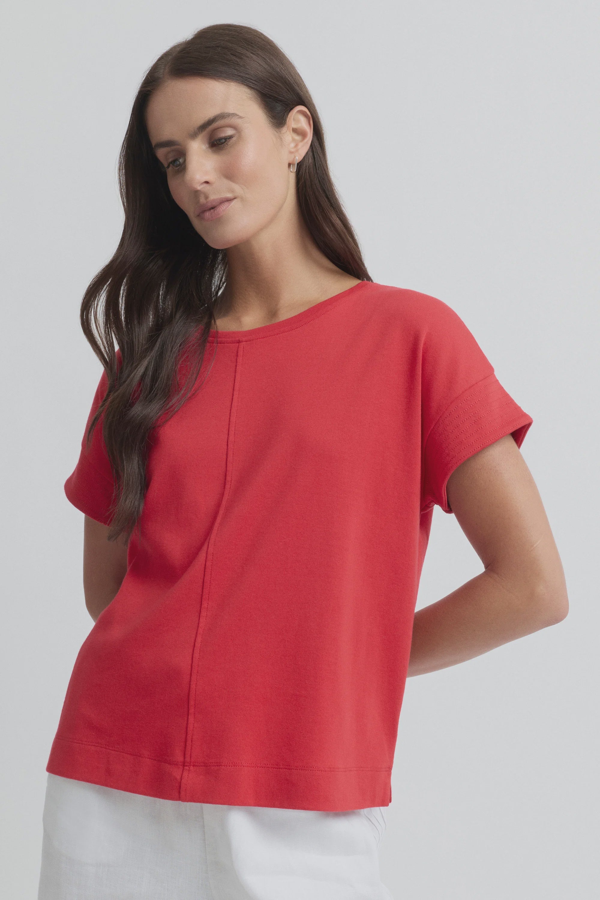 Solitude Tee- Chilli